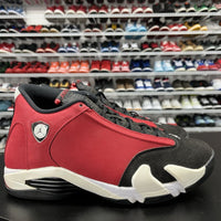 Nike Air Jordan 14 Gym Red Toro Black Toe 487471-006 Men's Size 9 No Insole - Hype Stew Sneakers Detroit