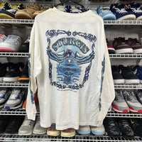 2011 2XL White & Blue Sturgis South Dakota Long Sleeve Motorcycle Eagle TShirt - Hype Stew Sneakers Detroit