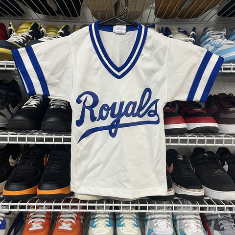 Vtg 80s Kansas City Royals MLB Boys S Baseball Jersey