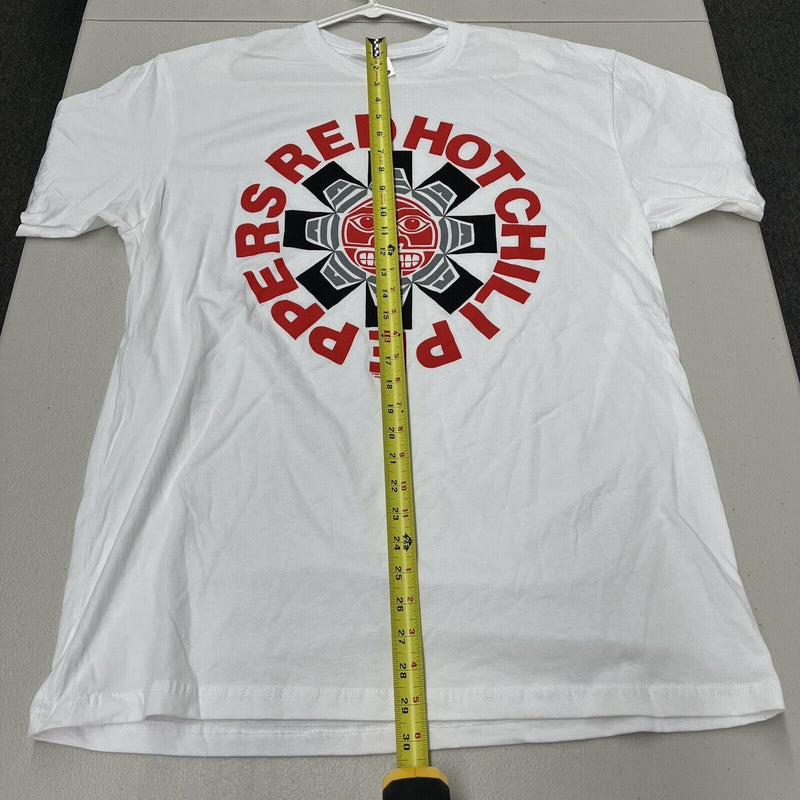 Red Hot Chilli Peppers Band Tee Tshirt Size XL White - Hype Stew Sneakers Detroit