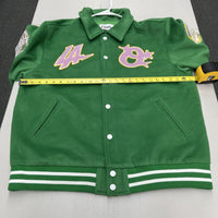 One Of One Brand City Of Angels LA California Baseball Letterman Jacket Size 3XL - Hype Stew Sneakers Detroit