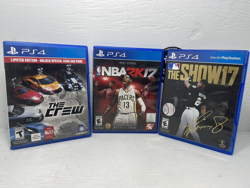 PS4 Game Bundle NBA 2K17, The Crew, And The Show 17 - Hype Stew Sneakers Detroit