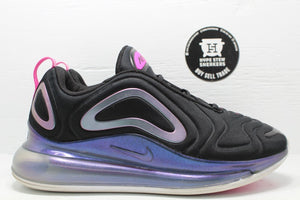 Nike Air Max 720 Black Laser Fuchsia (W) Size 7.5 - Hype Stew Sneakers Detroit