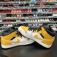 Nike Jordan 1 Mid University Gold 554724-170 Men's Size 10.5 - Hype Stew Sneakers Detroit