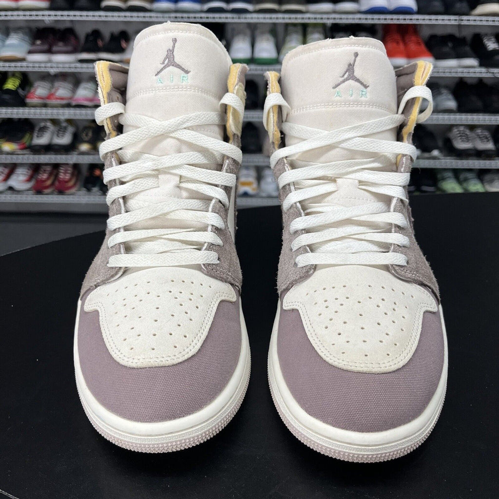 Nike Air Jordan 1 Mid SE Craft Taupe Haze Sneakers DM9652-102 Men's Size 13