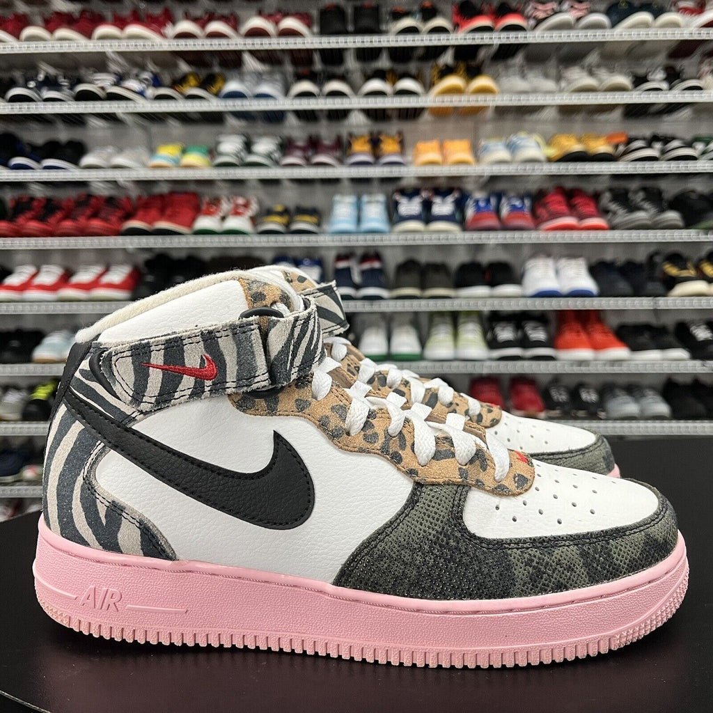 Nike Wmns Air Force 1 '07 Mid Tunnel Walk DZ4841-100 Women's Size 9.5 No Insoles