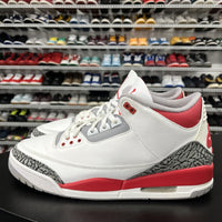 Nike Air Jordan 3 Retro Fire Red 2022 DN3707-160 Men's Size 13 No Insoles