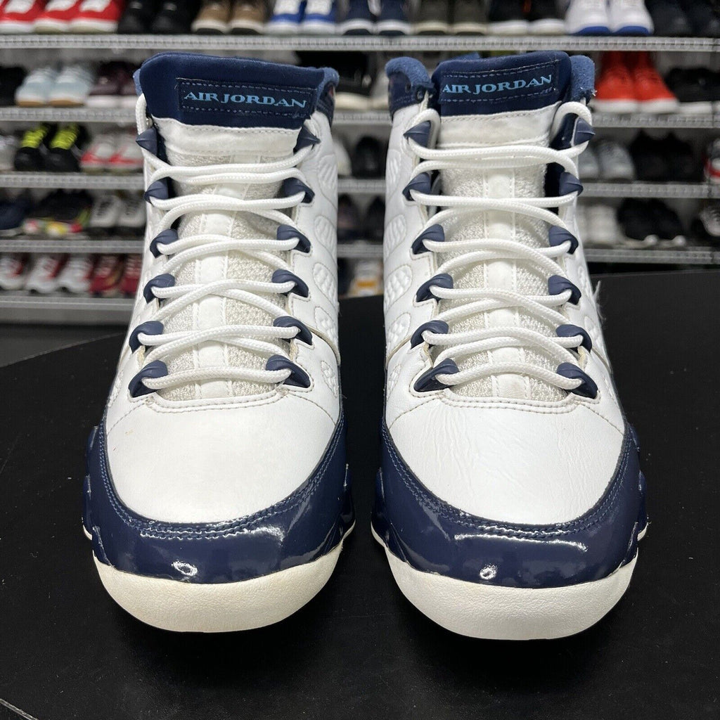 Nike Air Jordan 9 Pearl Blue Sneakers 302370-145 Men's Size 8