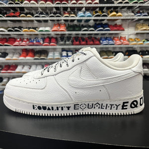 Nike Air Force 1 Low CMFT "Equality" White Black AQ2118-100 Men's Size 15 - Hype Stew Sneakers Detroit