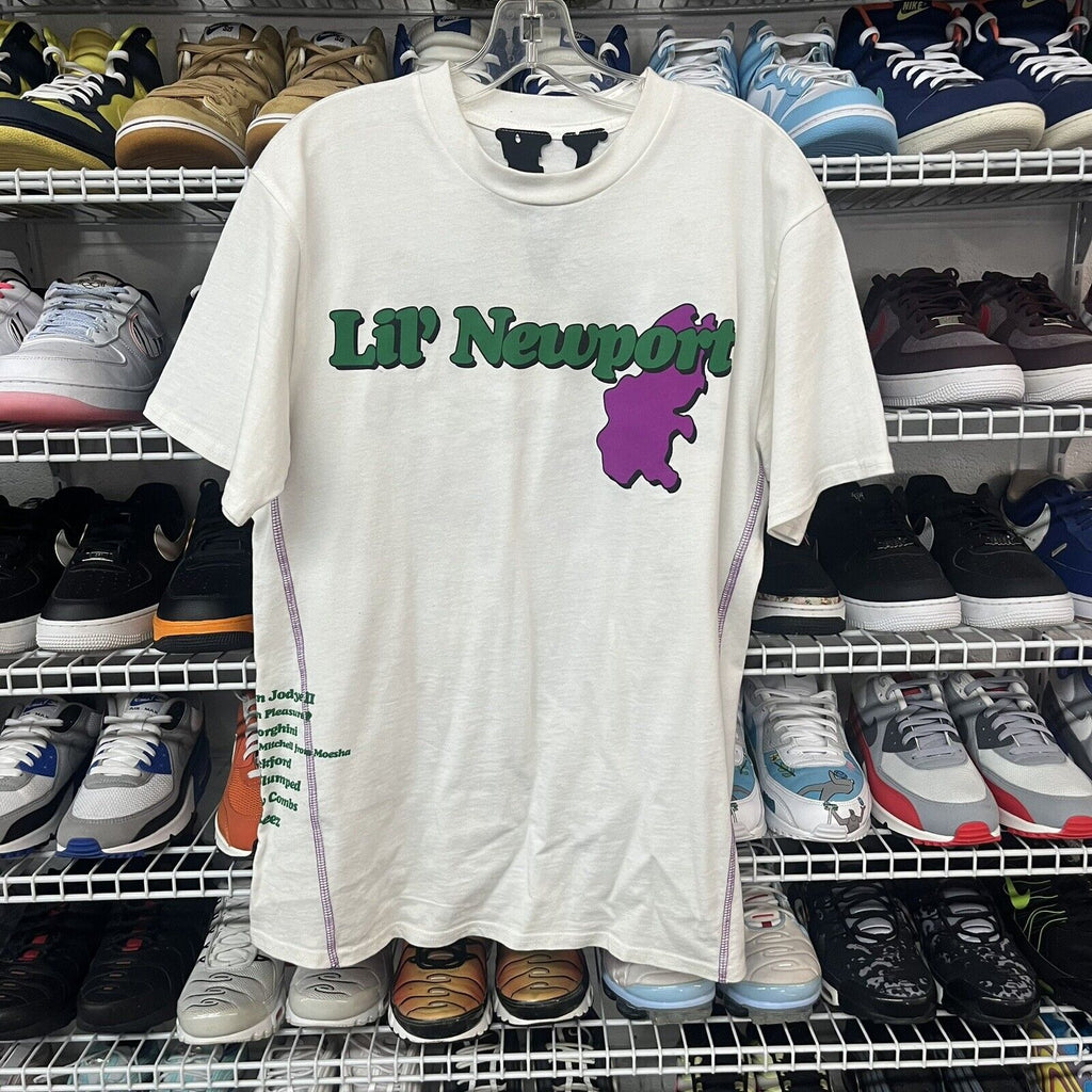 Vlone Lil Newport ASAP YAMS Shirt Small New Designer Rare - Hype Stew Sneakers Detroit