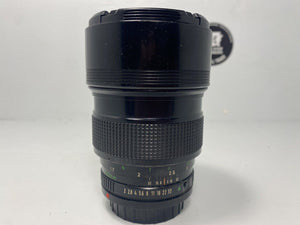 Rare Vintage CANON FD 135mm f2 1:2 Telephoto MF Lens From Japan Tested & Working - Hype Stew Sneakers Detroit