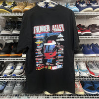 Vtg 2000s Y2K NASCAR 2000 Thunder Alley Tracks Black Shirt Adult XL - Hype Stew Sneakers Detroit