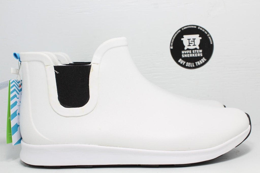 Native Apollo Men Rain Boot Shell White Jiffy Rubber Size 10 - Hype Stew Sneakers Detroit
