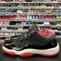 Nike Jordan 11 Retro Low Bred 2015 GS 528896-012 Youth Size 6.5Y No Insoles - Hype Stew Sneakers Detroit