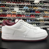 Nike Air Force 1 Low White ƒ??Dark Beetrootƒ?� DH7561-106 Men's Size 14 - Hype Stew Sneakers Detroit