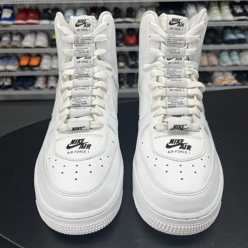 Nike Air Force 1 High Dual Air White Black CJ1385-100 Men's Size 9.5 - Hype Stew Sneakers Detroit