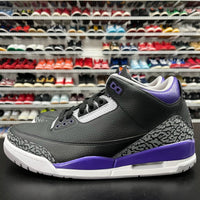 Nike Air Jordan 3 Retro Court Purple Sz 11 CT8532-050 | Item # 1336 Euro Release - Hype Stew Sneakers Detroit