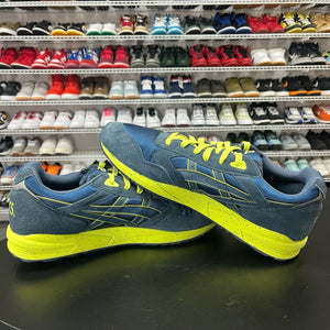 Men's ASICS GEL SAGA Blue / Green Running Shoes | Size 13 | H137k - Hype Stew Sneakers Detroit