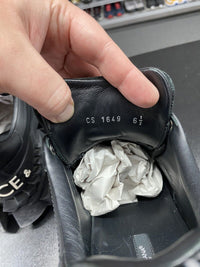 Dolce & Gabbana ƒ??Super Kingƒ?� Black Sneakers Shoes Men's Size UK 6.5 US 7.5 - Hype Stew Sneakers Detroit