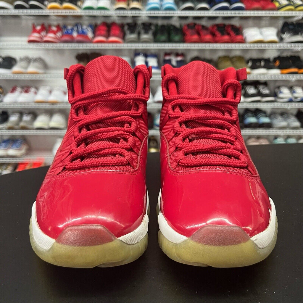 Nike Jordan 11 Retro Win Like 96 Red 378037-623 Men's Size 8.5 - Hype Stew Sneakers Detroit