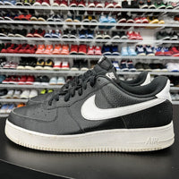 Nike Air Force 1 Low '07 Black White Pebbled Leather CT2302-002 Men's Size 12 - Hype Stew Sneakers Detroit