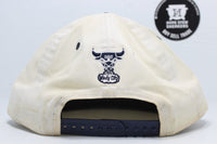 Chicago Bulls NBA New Era 9Fifty Baseball Hat Snapback White Navy - Hype Stew Sneakers Detroit