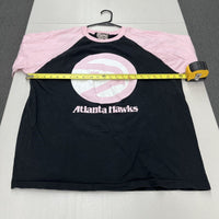 NBA Atlanta Hawks Hardwood Classics Tshirt Pink Black Size 2XL - Hype Stew Sneakers Detroit
