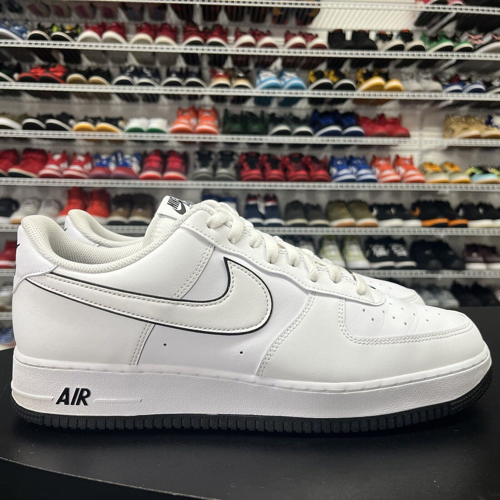 Nike Air Force 1 '07 Low Shoes 'White/Black' (DV0788-103) Sz 14 - Hype Stew Sneakers Detroit