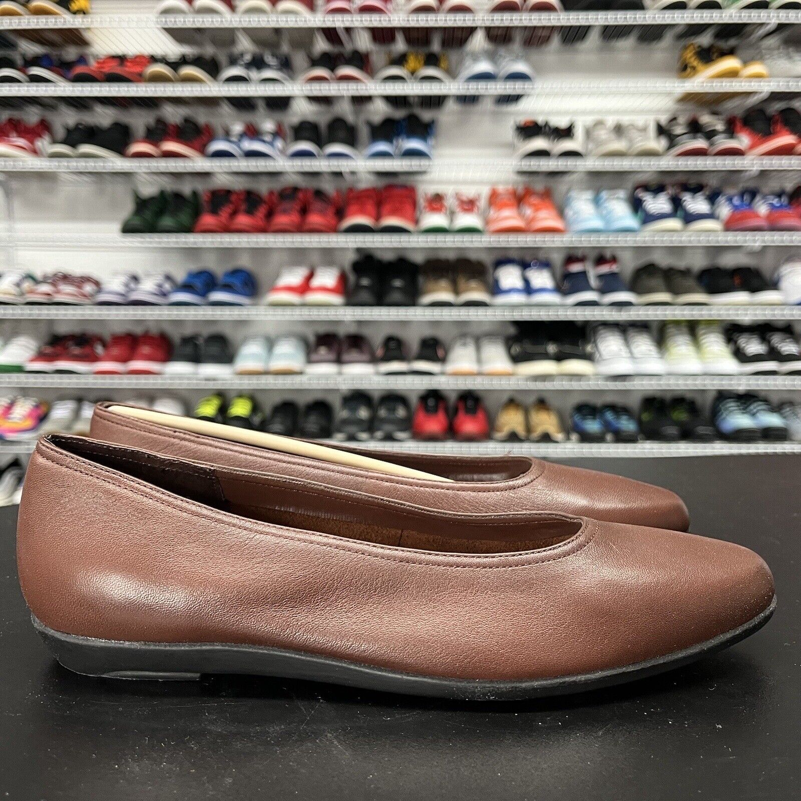 Cabin Creek Leather Upper Loafer Women's Chocolate Brown Shoe Size 7.5 M Cabin Creek Leather Upper Loafer Women's Chocolate Brown Shoe Size 7.5 M