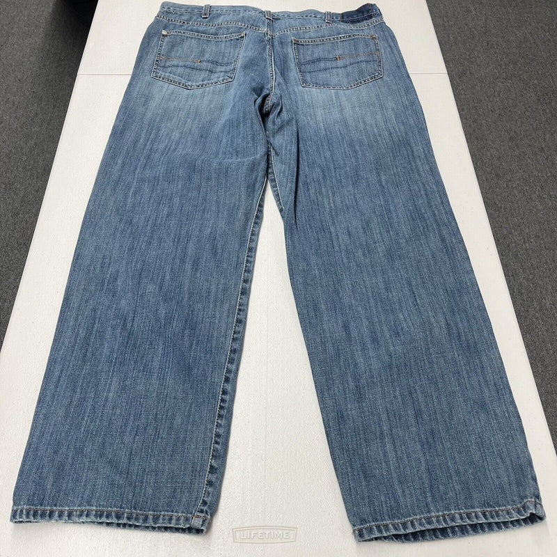 Vintage 2000s Y2K Calvin Klein Relaxed Straight Jeans Baggy Loose Size 40 - Hype Stew Sneakers Detroit