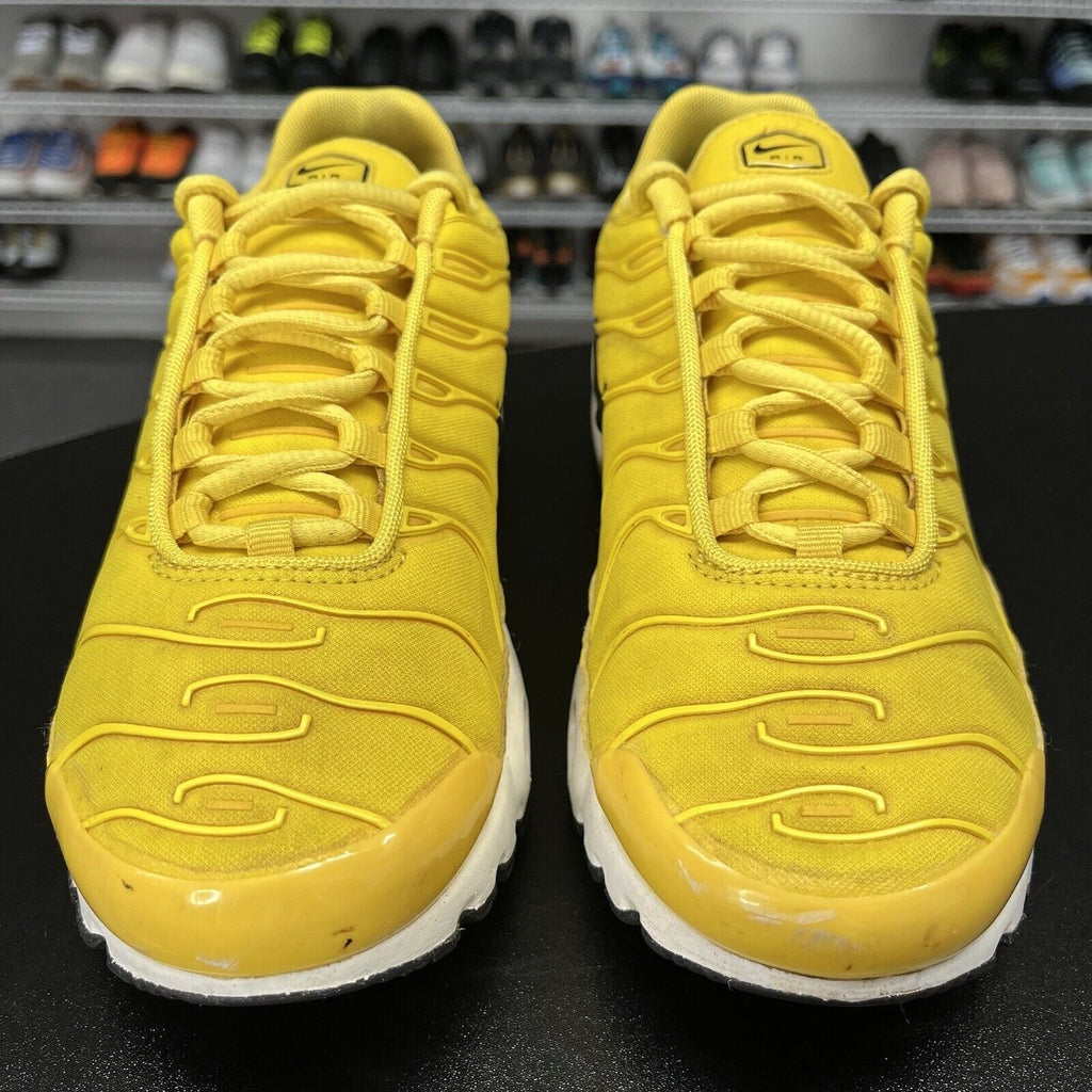 Nike Air Max Plus Chrome Yellow/White Sneakers CQ9978-700 Size 7.5 - Hype Stew Sneakers Detroit