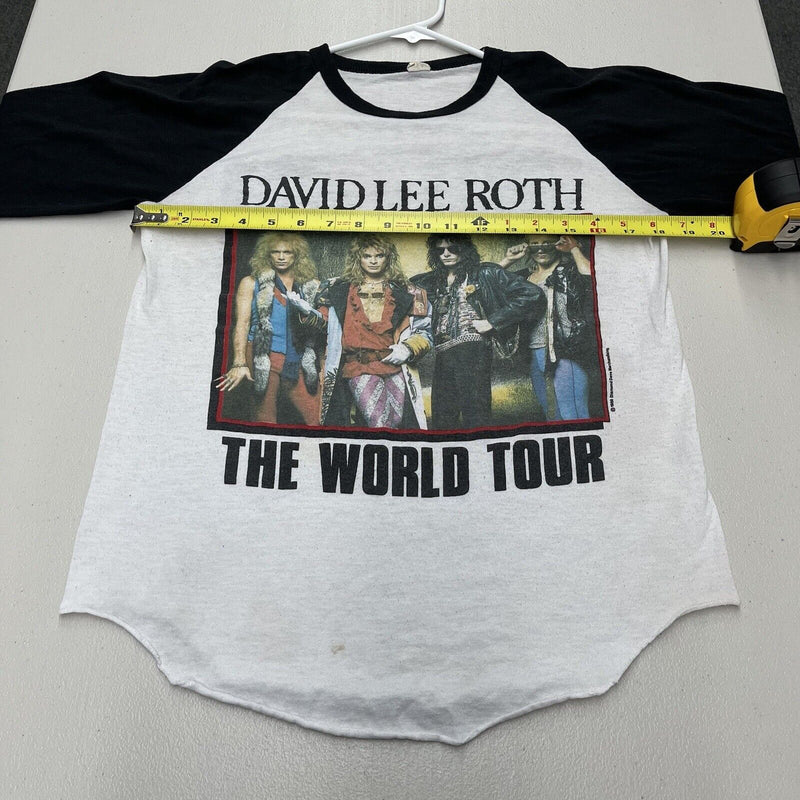 Vintage 1986 David Lee Roth Eat'em & Smile The World Tour Shirt Size M - Hype Stew Sneakers Detroit