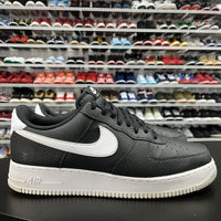 Nike Air Force 1 Low '07 Black White Pebbled Leather CT2302-002 Men's Size 14 - Hype Stew Sneakers Detroit