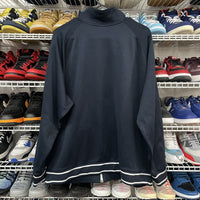 Vtg 2000s Y2K Nike Men Athletic Full Zip Jacket Size 2XL Navy White - Hype Stew Sneakers Detroit