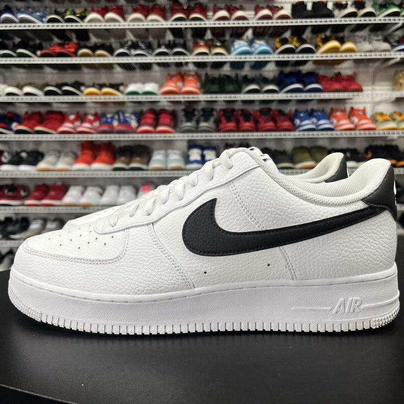 [CT2302-100] Nike Men's Air Force 1 '07 Shoes White And Black Sz 14 - Hype Stew Sneakers Detroit