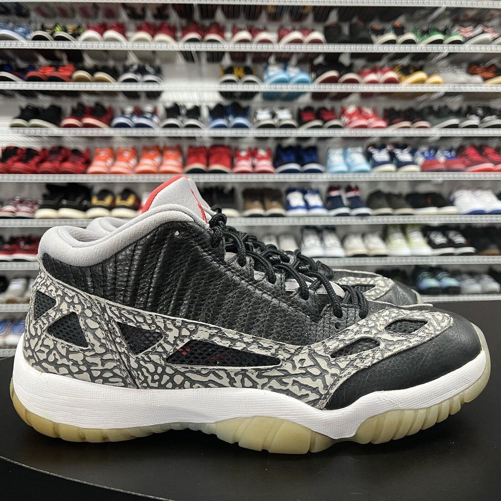 Nike Air Jordan 11 XI Retro Low IE Shoes Black Cement 919712-006 Men's Size 9.5 - Hype Stew Sneakers Detroit