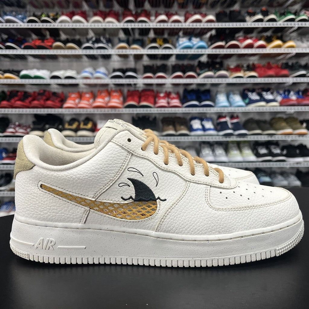 Air Force 1 Low LV8 Sun Club Wheat Grass DM0117-100 Sz 11.5 Missing Insoles - Hype Stew Sneakers Detroit