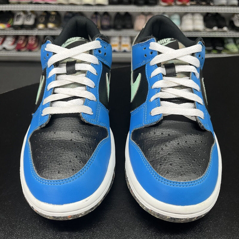 Nike Dunk Low Crater Blue Black GS DR0165-001 Youth Size 7Y No Insoles