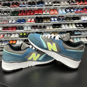 New Balance Men's 997 Made in USA Shoe M997PAC Blue Green Size 9 No Insole - Hype Stew Sneakers Detroit