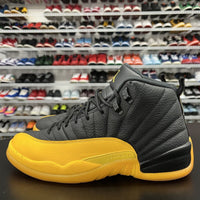 Nike Air Jordan 12 Retro Black University Gold 130690-070 Men's Size 10 - Hype Stew Sneakers Detroit