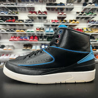 Nike Air Jordan 2 Retro Radio Raheem 834274-014 Size 9.5 Black Offwhite XI I IV - Hype Stew Sneakers Detroit