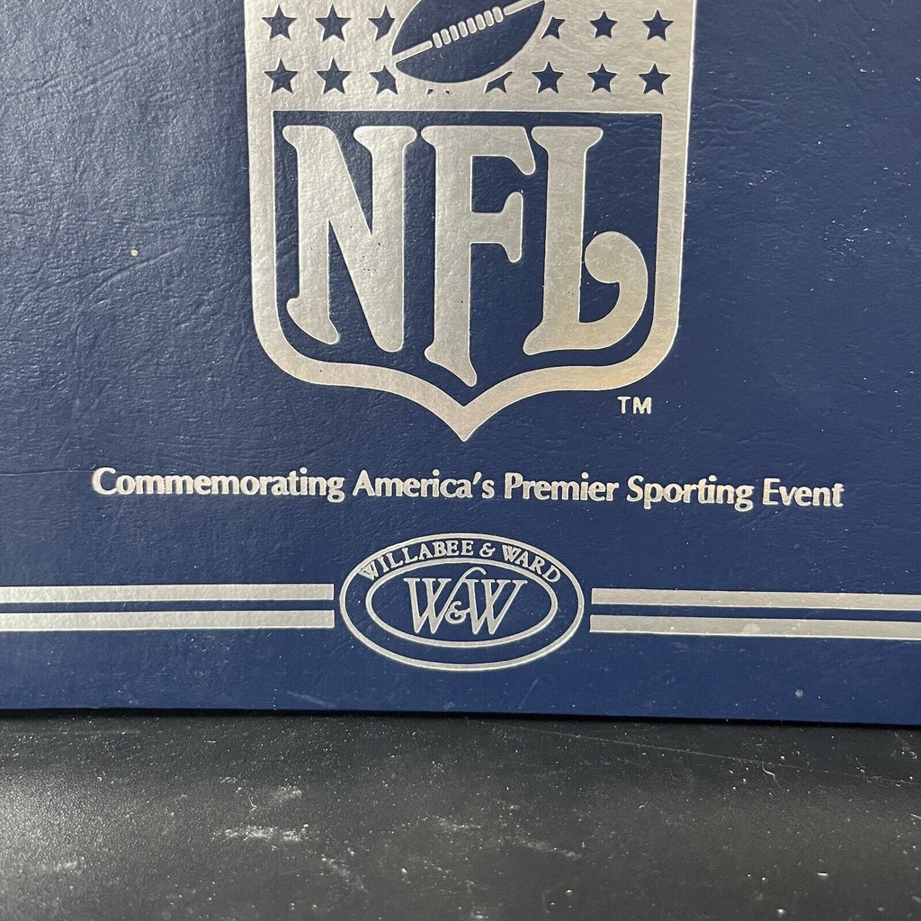 Official NFL Super Bowl Patch Collection On Cards In Binder - Hype Stew Sneakers Detroit