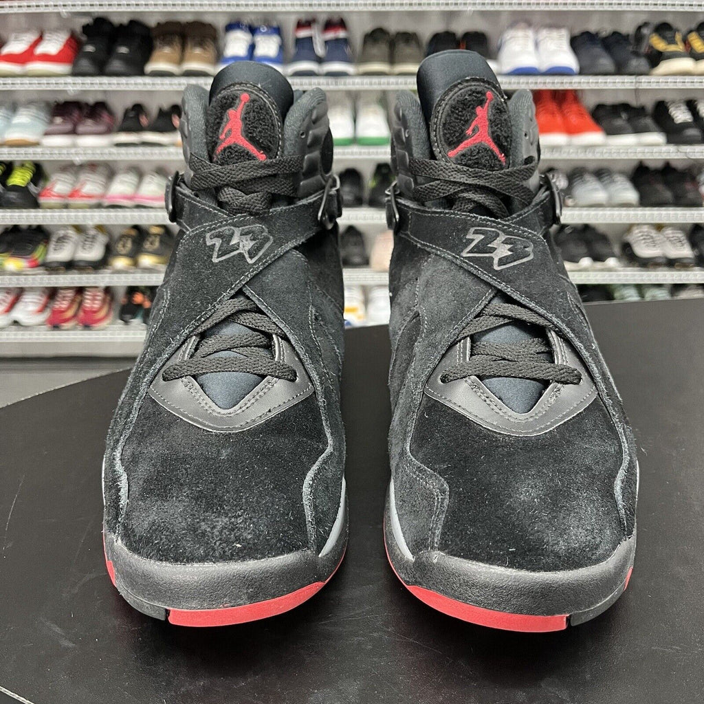 Nike Air Jordan 8 Retro Black Cement 305381-002 Men's Size 12