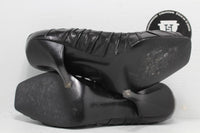 GUESS By Marciano Women's Black Leather 3 Inch Heel Size 7.5 M - Hype Stew Sneakers Detroit