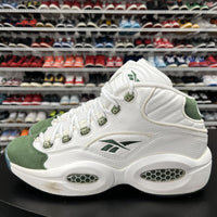 Reebok Question Mid Basketball Michigan State Green 023501 115 Mens Size 10.5