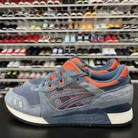 ASICS Gel Lyte III 3 Navy Orange HK538 Men's Size 10