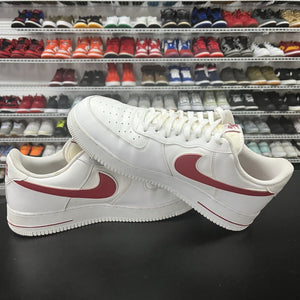 Nike Air Force 1 Low White Gym Red AO2423 102 Men's Size 14 Missing An Insole - Hype Stew Sneakers Detroit