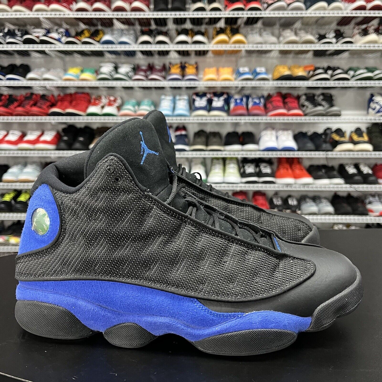 Nike Air Jordan 13 Retro Black Hyper Royal 414571-040 Men