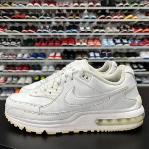 Nike Air Max Wright Running Shoes Triple White 317551-111 Men's Size 9 - Hype Stew Sneakers Detroit