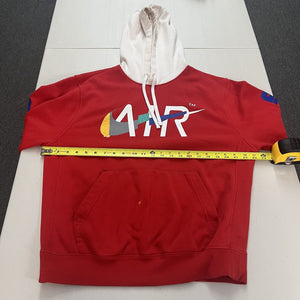 2019 Nike Air Hoodie Retro Themed 3 Color Swoosh Sz M Color: Red/White/Blue - Hype Stew Sneakers Detroit